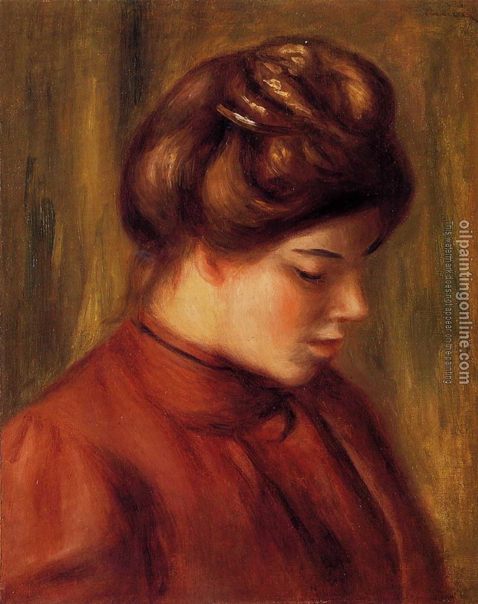 Renoir, Pierre Auguste - Mademoiselle Christine Lerolle